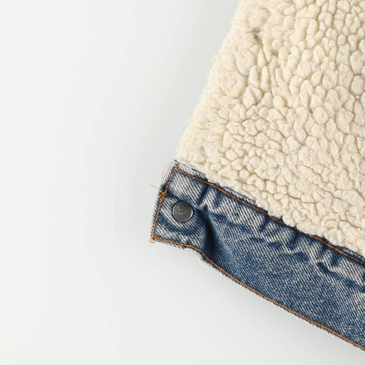 Vintage 80s-90'S Levi's denim jacket, made in the USA, size M, men's unclear blue type Vintage Second Hand