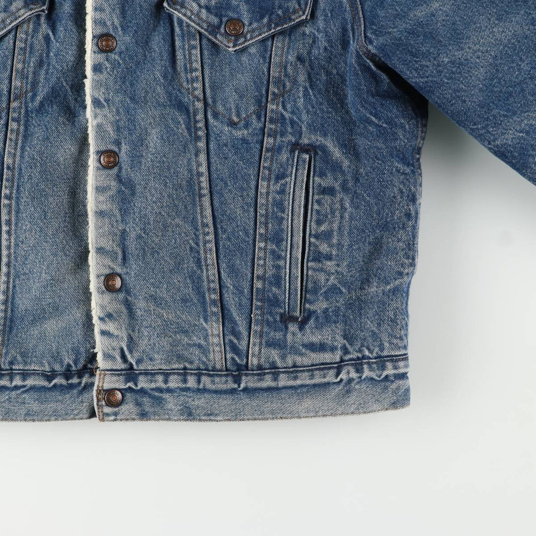 Vintage 80s-90'S Levi's denim jacket, made in the USA, size M, men's unclear blue type Vintage Second Hand