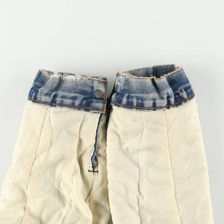 Vintage 80s-90'S Levi's denim jacket, made in the USA, size M, men's unclear blue type Vintage Second Hand