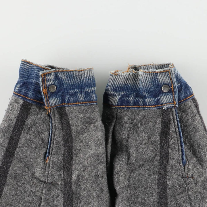 80'S Levi's 70506-0317 denim jacket, denim jacket, made in USA, men's size M, vintage unclear blue type Vintage Second Hand