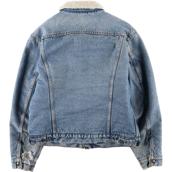 Vintage 80s-90'S Levi's 70608-0216 Padded Denim Jacket, Made in USA, Men's Size Medium cotton blue type Vintage Second Hand