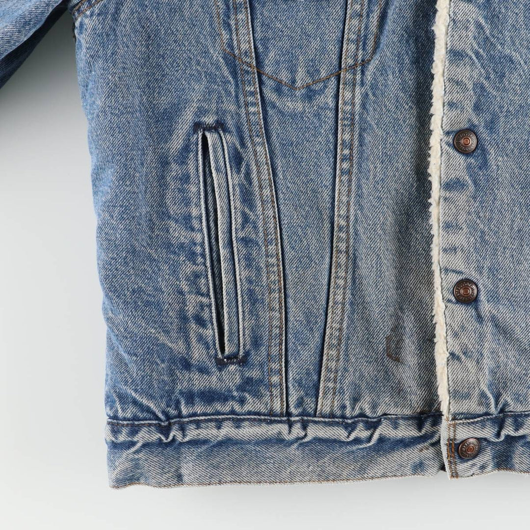Vintage 80s-90'S Levi's 70608-0216 Padded Denim Jacket, Made in USA, Men's Size Medium cotton blue type Vintage Second Hand