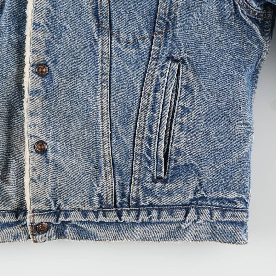 Vintage 80s-90'S Levi's 70608-0216 Padded Denim Jacket, Made in USA, Men's Size Medium cotton blue type Vintage Second Hand