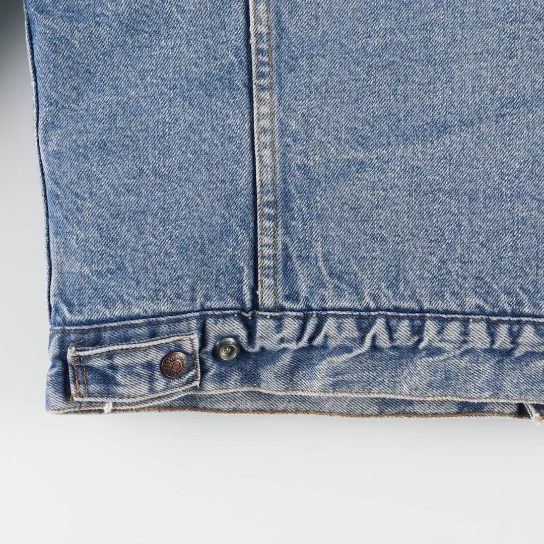 Vintage 80s-90'S Levi's 70608-0216 Padded Denim Jacket, Made in USA, Men's Size Medium cotton blue type Vintage Second Hand