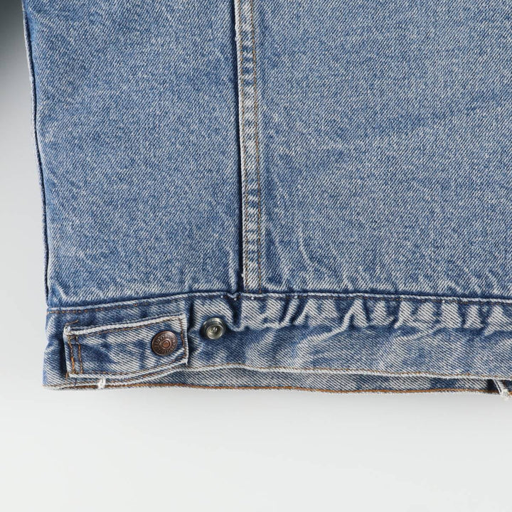 Vintage 80s-90'S Levi's 70608-0216 Padded Denim Jacket, Made in USA, Men's Size Medium cotton blue type Vintage Second Hand