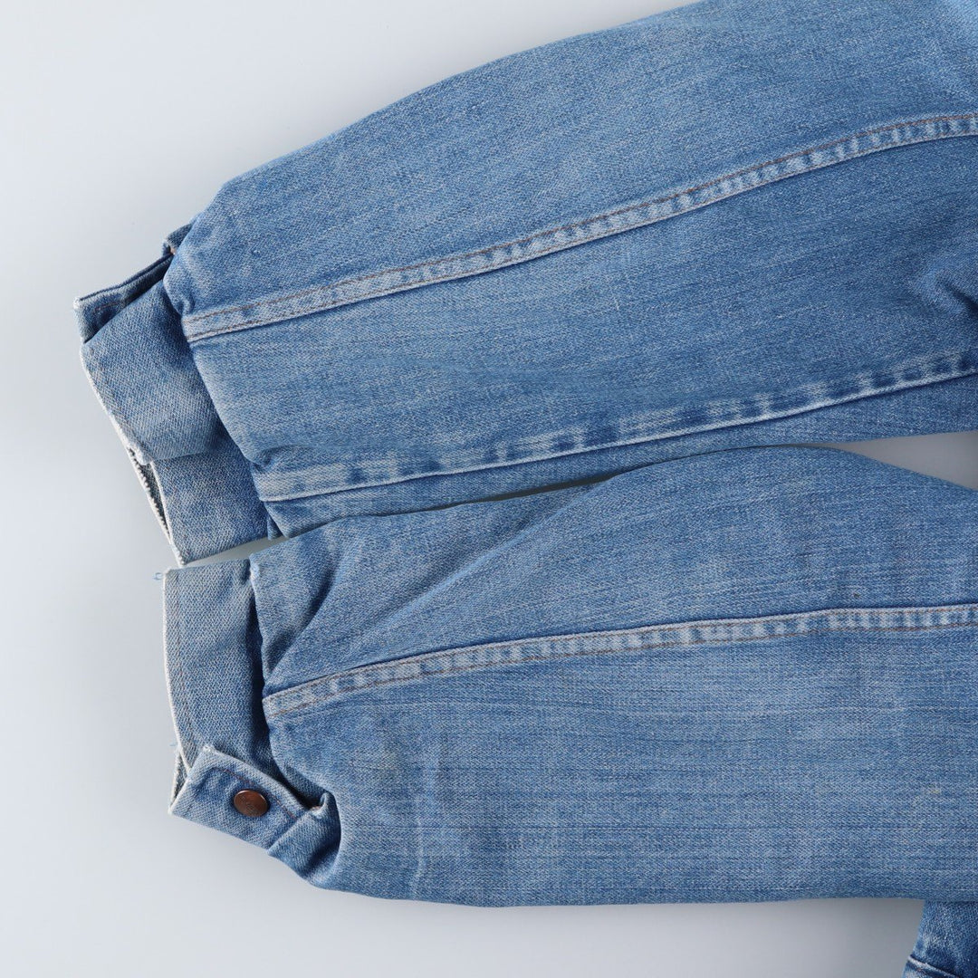 Vintage 1970'S Maverick denim and fleece lunch coat, made in the USA, men's size XL unclear blue type Vintage Second Hand