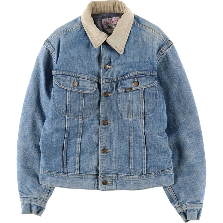 Vintage Lee STORM RIDER denim jacket from the 1970'S and 1980s, made in the USA, size S. unclear blue type Vintage Second Hand