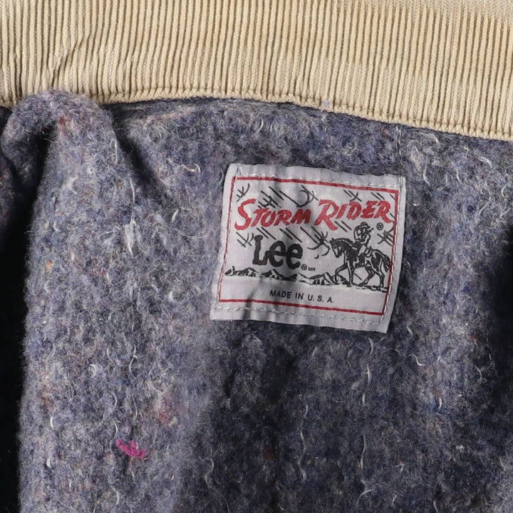 Vintage Lee STORM RIDER denim jacket from the 1970'S and 1980s, made in the USA, size S. unclear blue type Vintage Second Hand