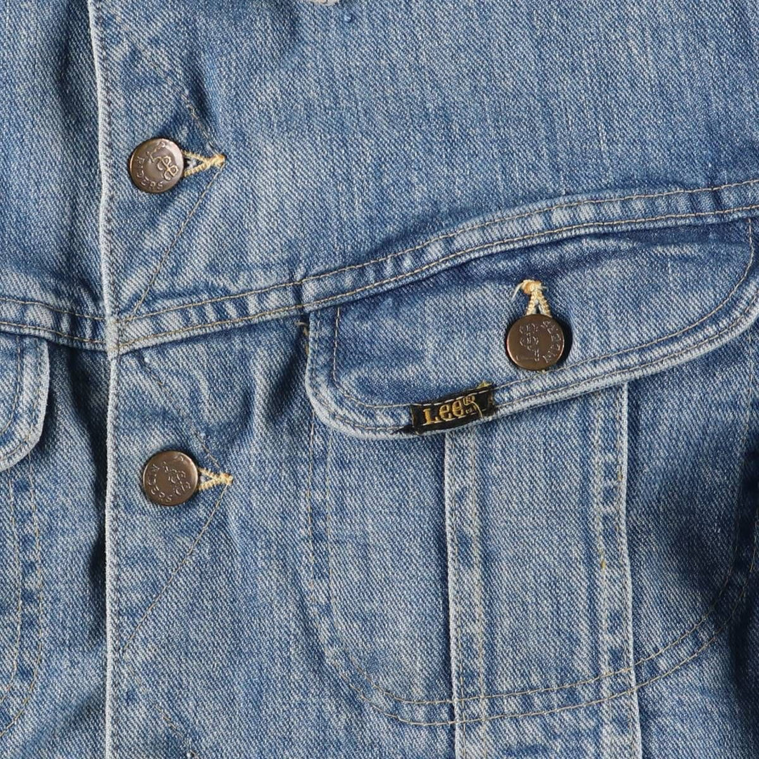 Vintage Lee STORM RIDER denim jacket from the 1970'S and 1980s, made in the USA, size S. unclear blue type Vintage Second Hand