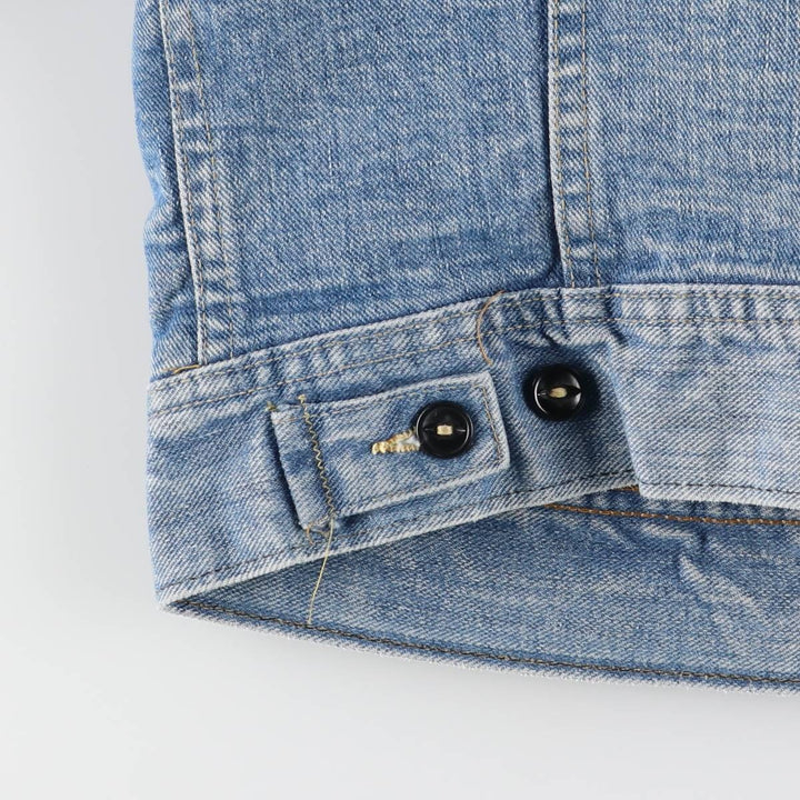 Vintage Lee STORM RIDER denim jacket from the 1970'S and 1980s, made in the USA, size S. unclear blue type Vintage Second Hand