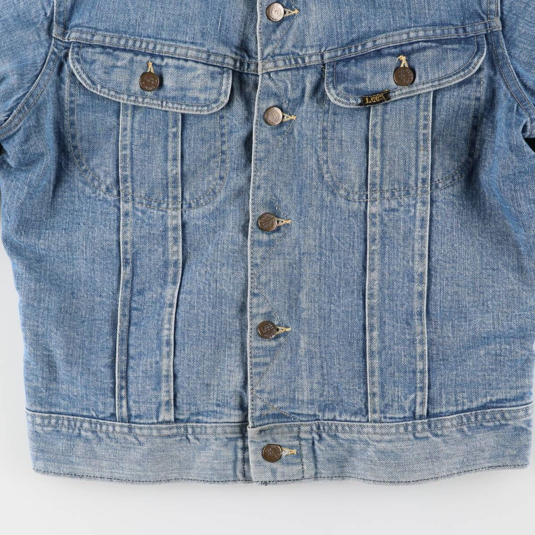 Vintage Lee STORM RIDER denim jacket from the 1970'S and 1980s, made in the USA, size S. unclear blue type Vintage Second Hand
