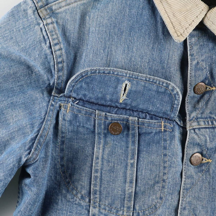 Vintage Lee STORM RIDER denim jacket from the 1970'S and 1980s, made in the USA, size S. unclear blue type Vintage Second Hand
