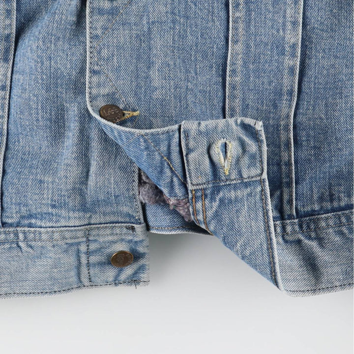 Vintage Lee STORM RIDER denim jacket from the 1970'S and 1980s, made in the USA, size S. unclear blue type Vintage Second Hand