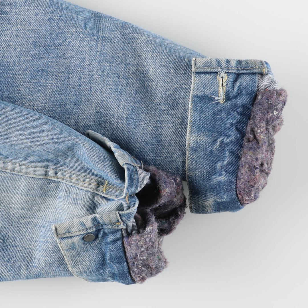 Vintage Lee STORM RIDER denim jacket from the 1970'S and 1980s, made in the USA, size S. unclear blue type Vintage Second Hand