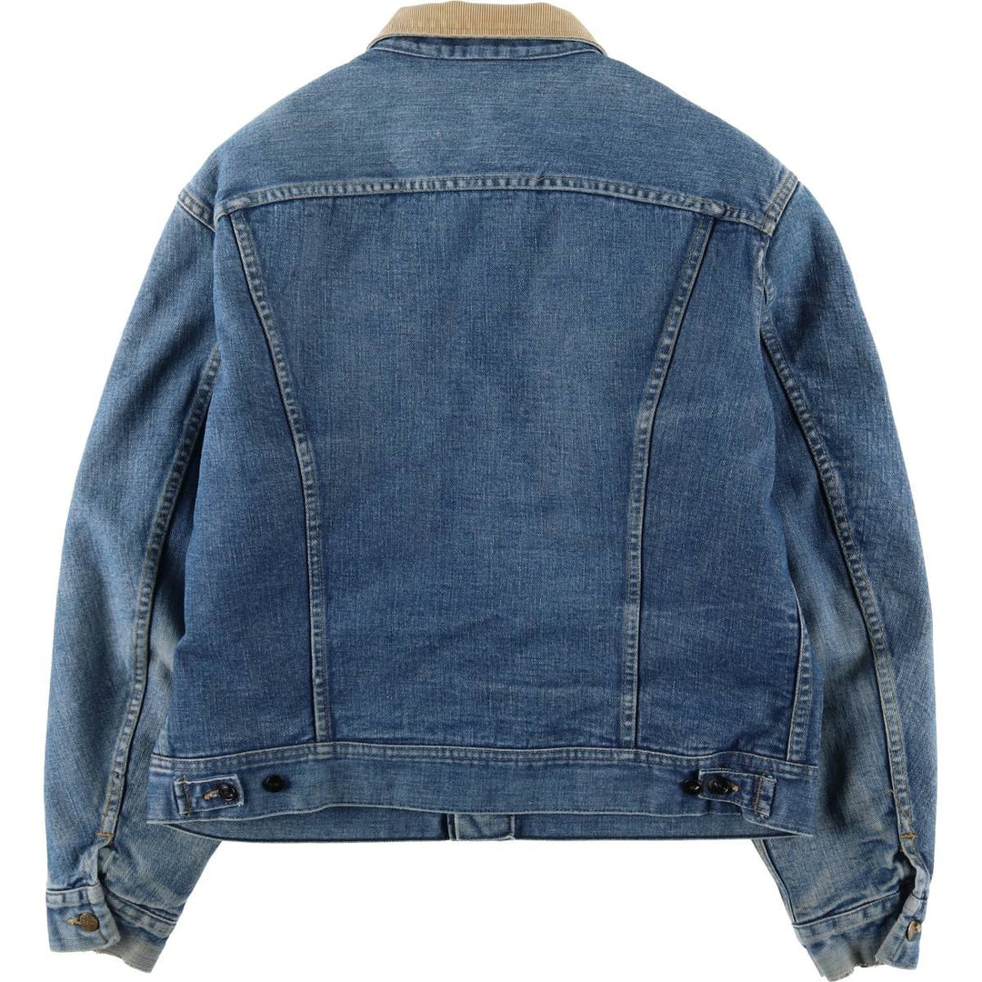 Vintage Lee STORM RIDER denim jacket from the 1970'S and 1980s, made in the USA, size L. unclear blue type Vintage Second Hand