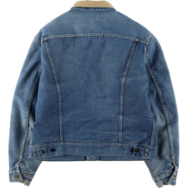 Vintage Lee STORM RIDER denim jacket from the 1970'S and 1980s, made in the USA, size L. unclear blue type Vintage Second Hand
