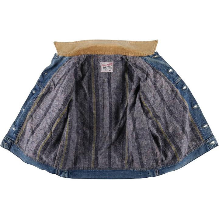 Vintage Lee STORM RIDER denim jacket from the 1970'S and 1980s, made in the USA, size L. unclear blue type Vintage Second Hand