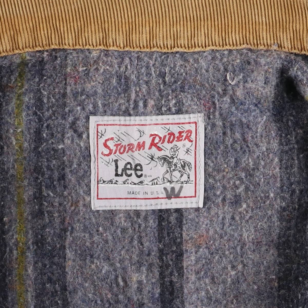 Vintage Lee STORM RIDER denim jacket from the 1970'S and 1980s, made in the USA, size L. unclear blue type Vintage Second Hand