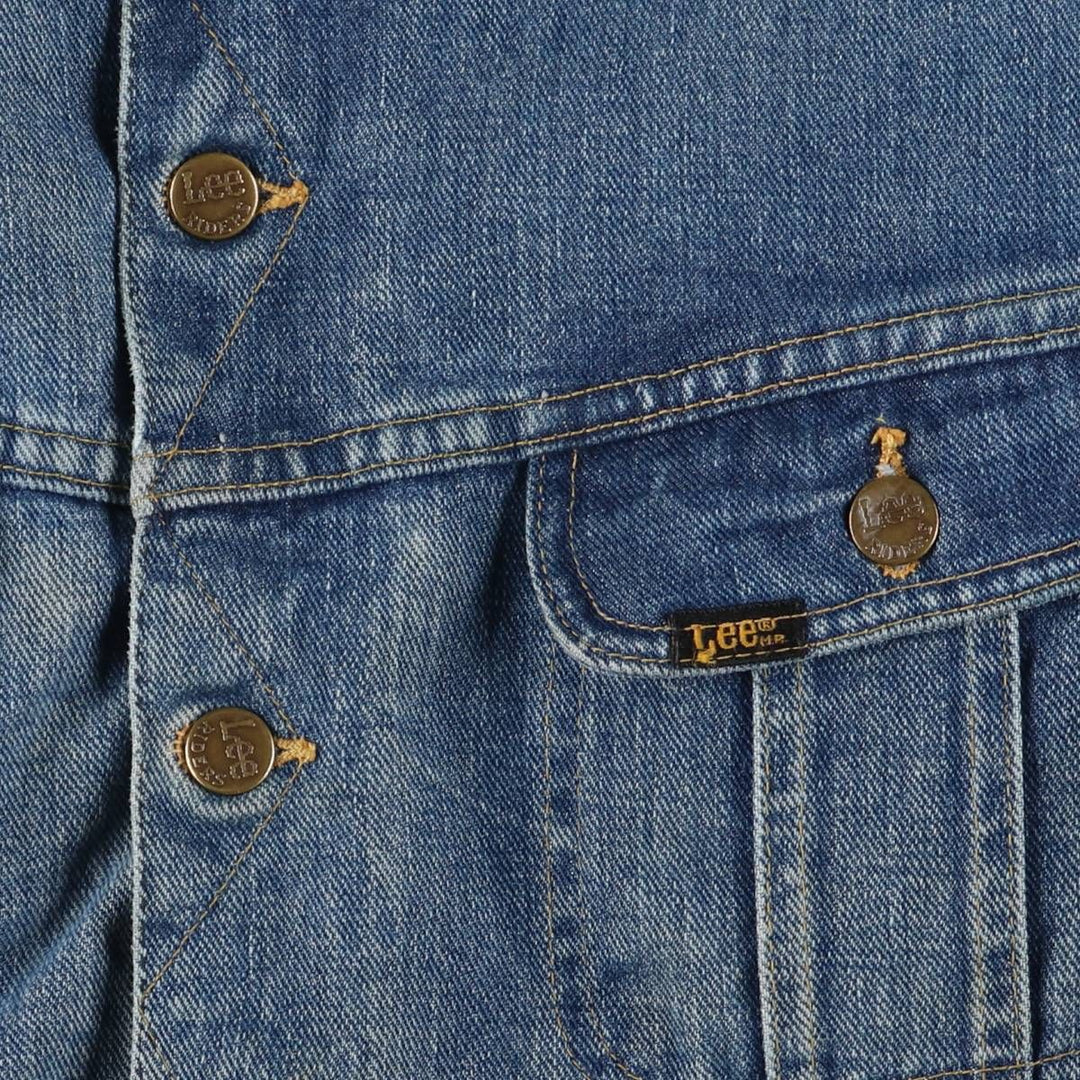 Vintage Lee STORM RIDER denim jacket from the 1970'S and 1980s, made in the USA, size L. unclear blue type Vintage Second Hand