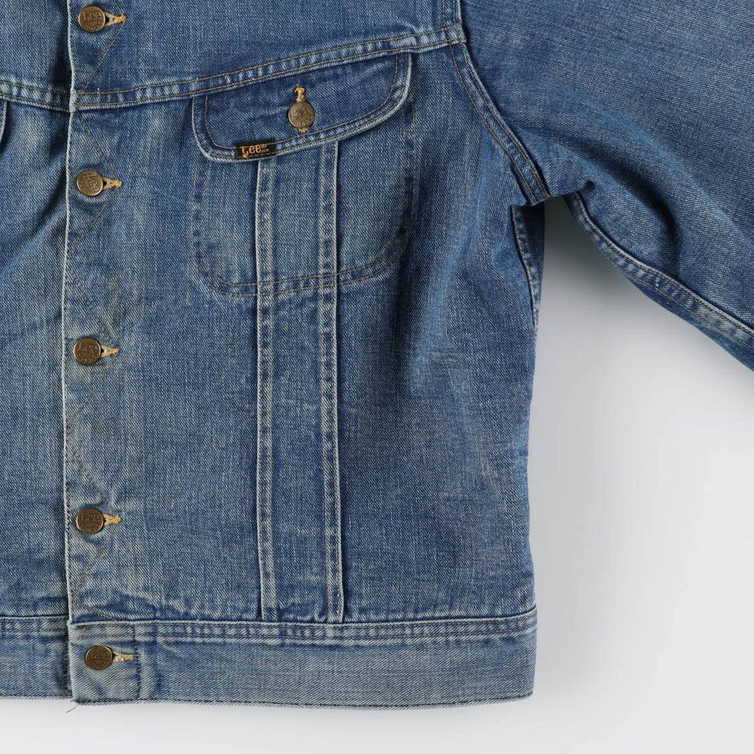 Vintage Lee STORM RIDER denim jacket from the 1970'S and 1980s, made in the USA, size L. unclear blue type Vintage Second Hand