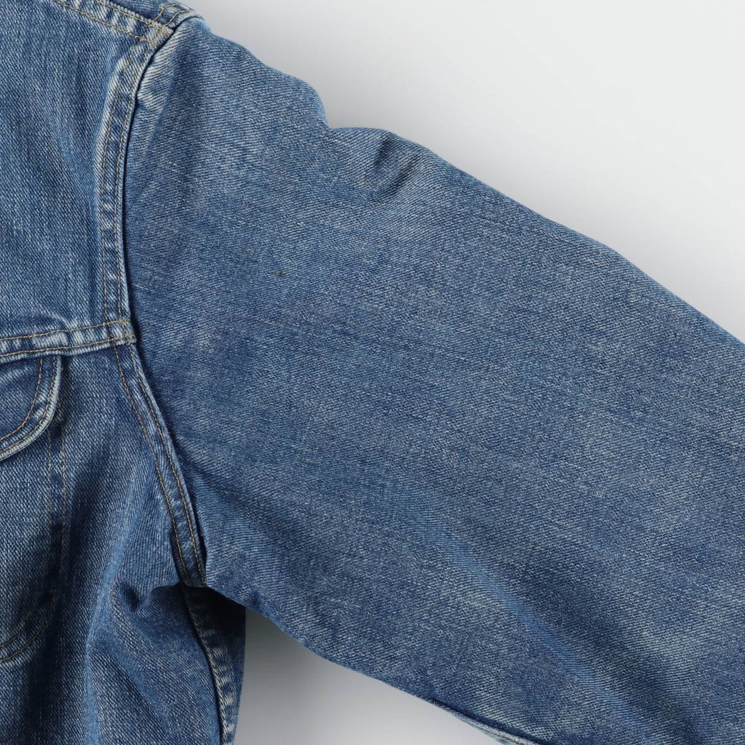 Vintage Lee STORM RIDER denim jacket from the 1970'S and 1980s, made in the USA, size L. unclear blue type Vintage Second Hand