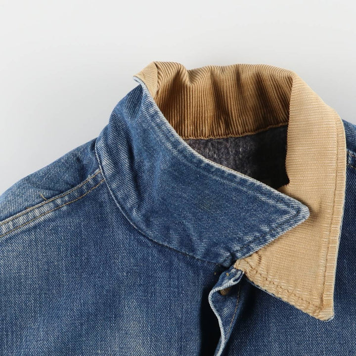 Vintage Lee STORM RIDER denim jacket from the 1970'S and 1980s, made in the USA, size L. unclear blue type Vintage Second Hand