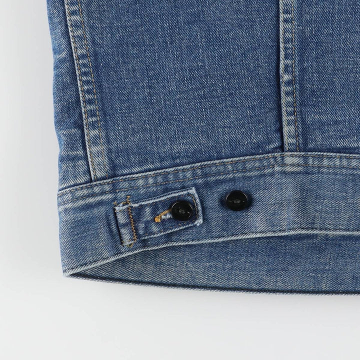 Vintage Lee STORM RIDER denim jacket from the 1970'S and 1980s, made in the USA, size L. unclear blue type Vintage Second Hand