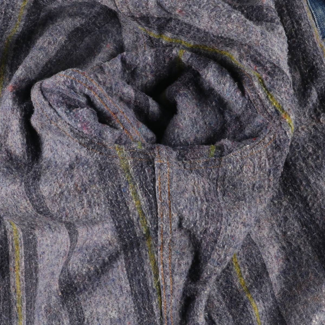 Vintage Lee STORM RIDER denim jacket from the 1970'S and 1980s, made in the USA, size L. unclear blue type Vintage Second Hand