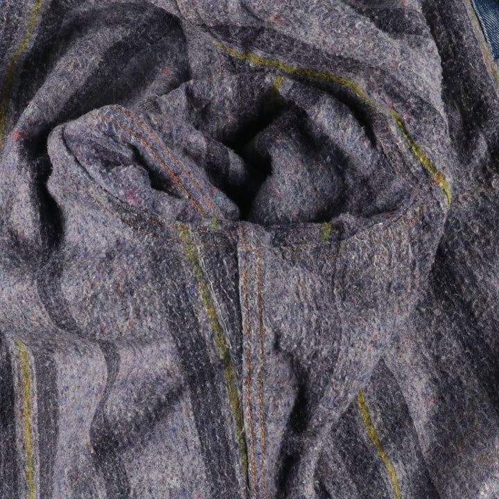 Vintage Lee STORM RIDER denim jacket from the 1970'S and 1980s, made in the USA, size L. unclear blue type Vintage Second Hand