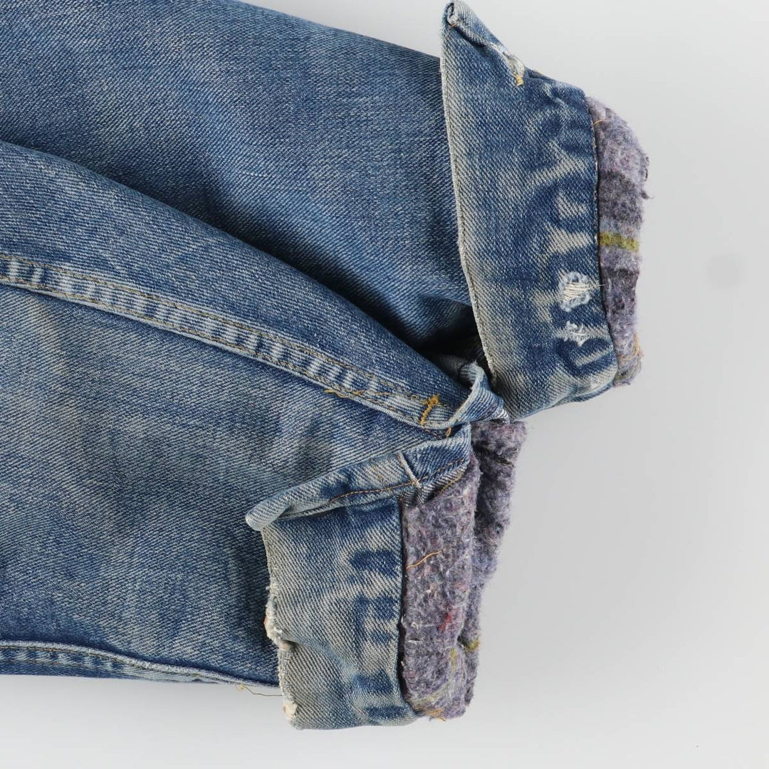 Vintage Lee STORM RIDER denim jacket from the 1970'S and 1980s, made in the USA, size L. unclear blue type Vintage Second Hand