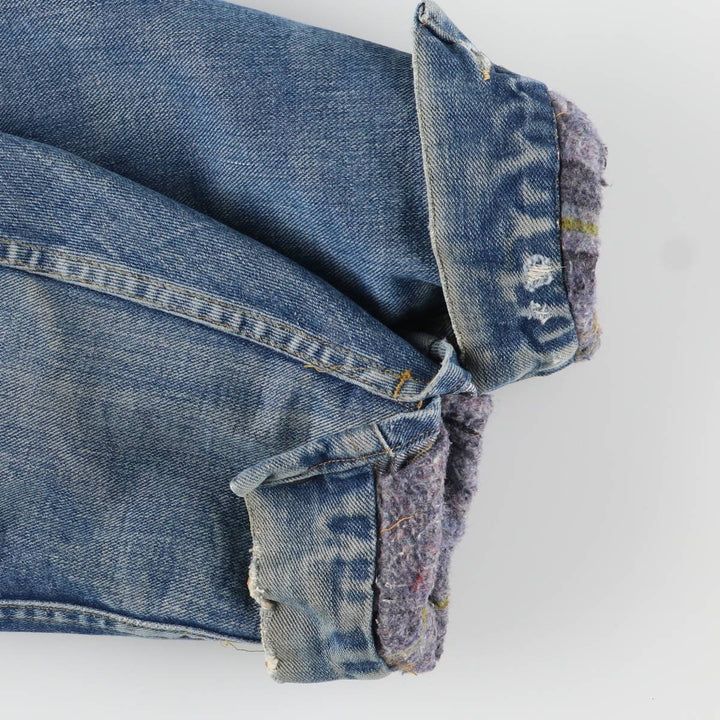 Vintage Lee STORM RIDER denim jacket from the 1970'S and 1980s, made in the USA, size L. unclear blue type Vintage Second Hand