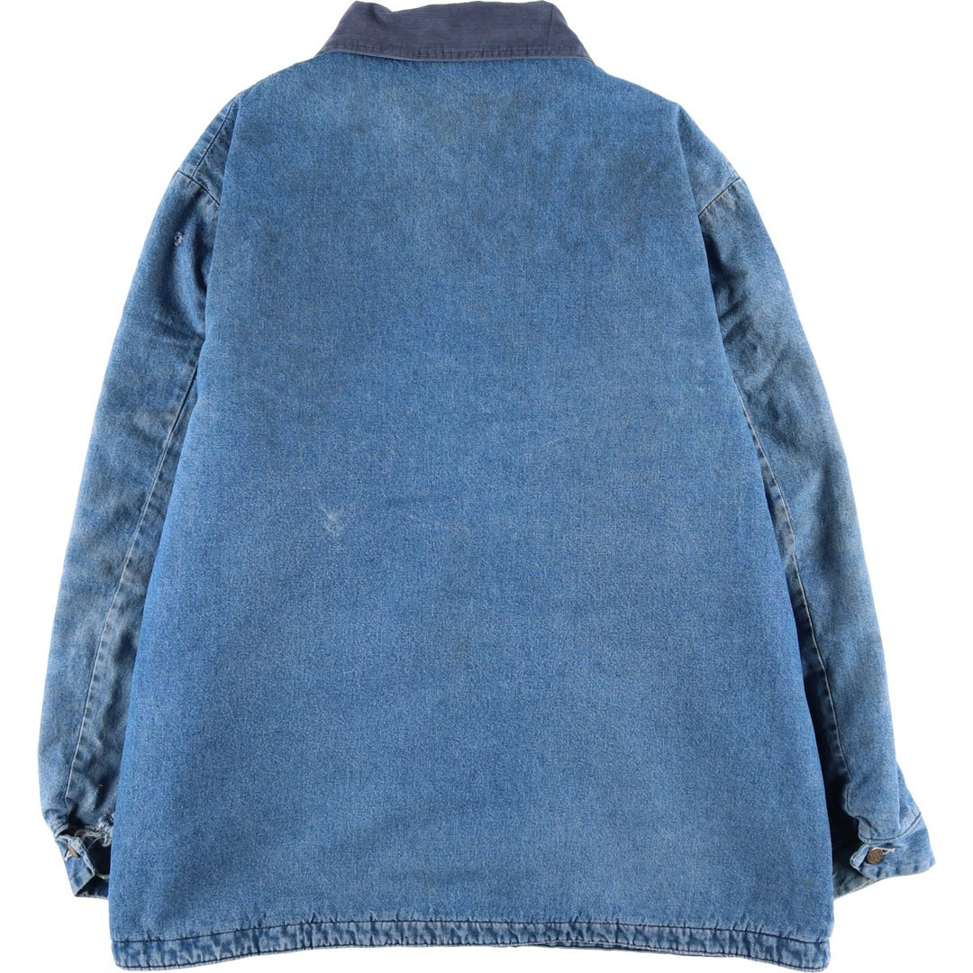 70s~80'S Wrangler BIG BEN denim coveralls made in USA, men's XL size, vintage cotton blue type Vintage Second Hand