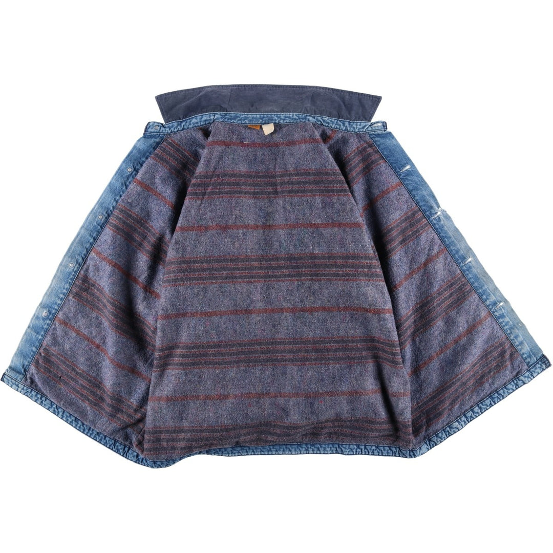 70s~80'S Wrangler BIG BEN denim coveralls made in USA, men's XL size, vintage cotton blue type Vintage Second Hand