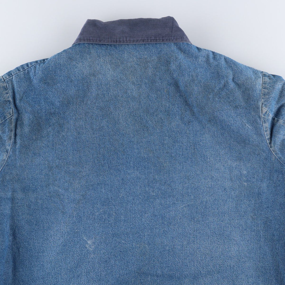 70s~80'S Wrangler BIG BEN denim coveralls made in USA, men's XL size, vintage cotton blue type Vintage Second Hand