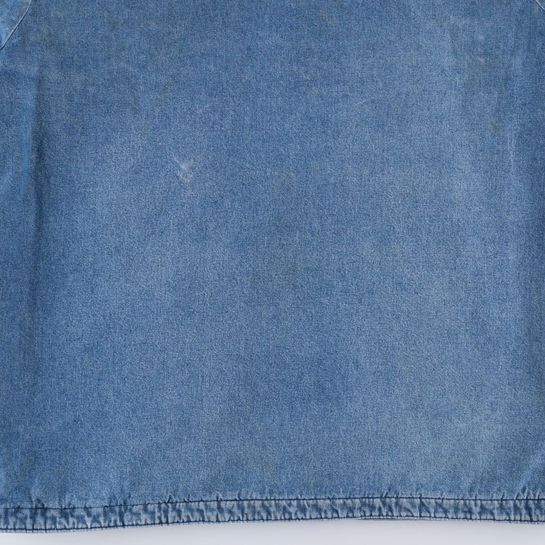 70s~80'S Wrangler BIG BEN denim coveralls made in USA, men's XL size, vintage cotton blue type Vintage Second Hand