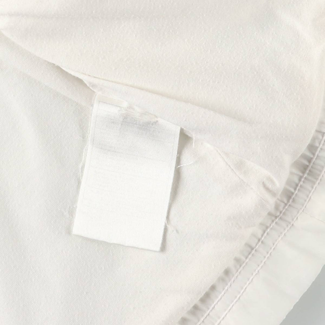 Vintage 90'S Nike 2-Way Windbreaker with Stripes and Back Logo, Men's Size Medium polyester white type Vintage Second Hand