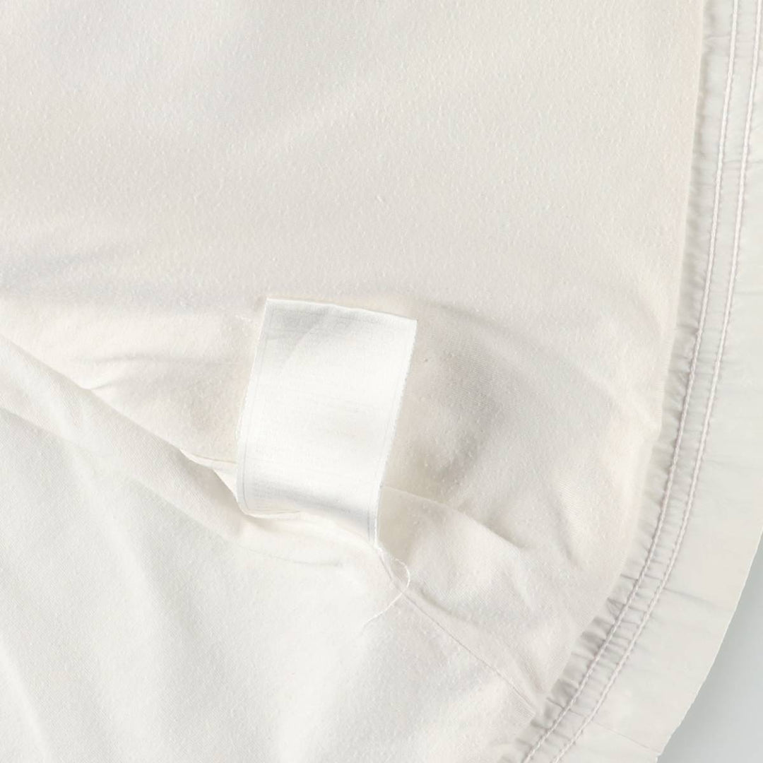 Vintage 90'S Nike 2-Way Windbreaker with Stripes and Back Logo, Men's Size Medium polyester white type Vintage Second Hand