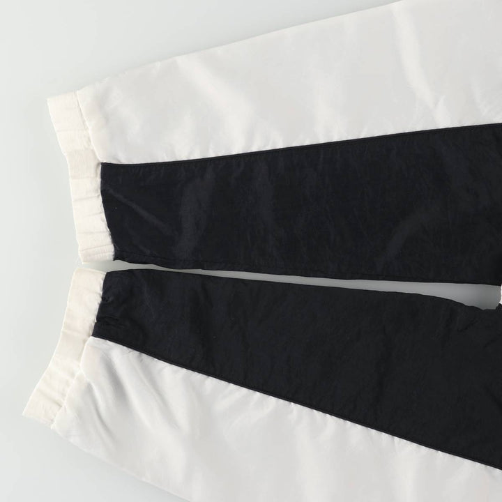 Vintage 90'S Nike 2-Way Windbreaker with Stripes and Back Logo, Men's Size Medium polyester white type Vintage Second Hand