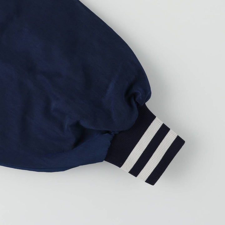 MLB New York Yankees Half-Zip Warm-Up Pullover, Men's Size L unclear navy blue type Vintage Second Hand