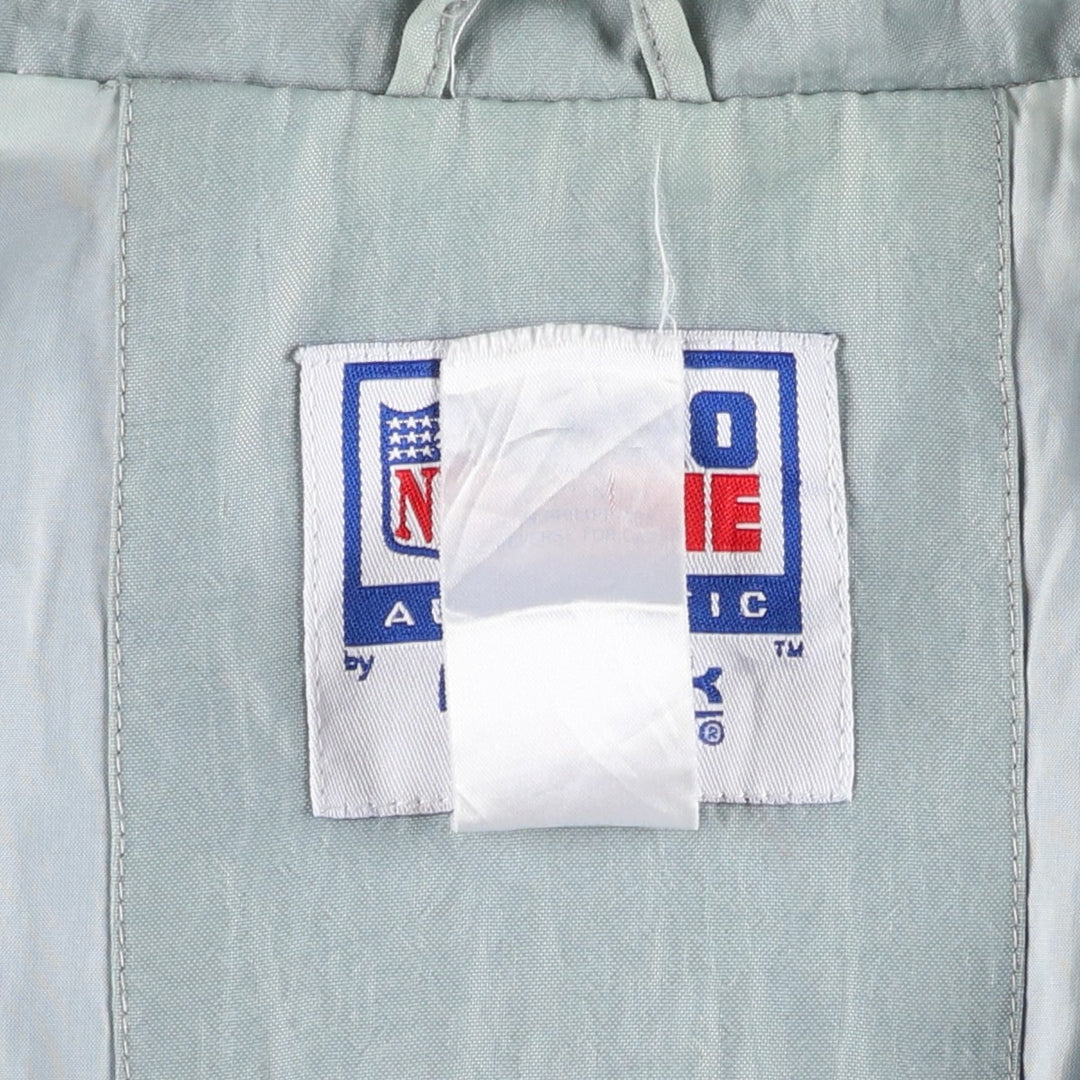 90'S Reebok NFL Dallas Cowboys back logo windbreaker, men's size XL unclear blue type Vintage Second Hand