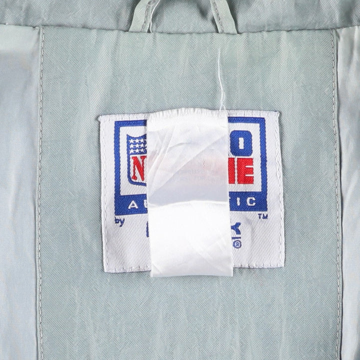 90'S Reebok NFL Dallas Cowboys back logo windbreaker, men's size XL unclear blue type Vintage Second Hand