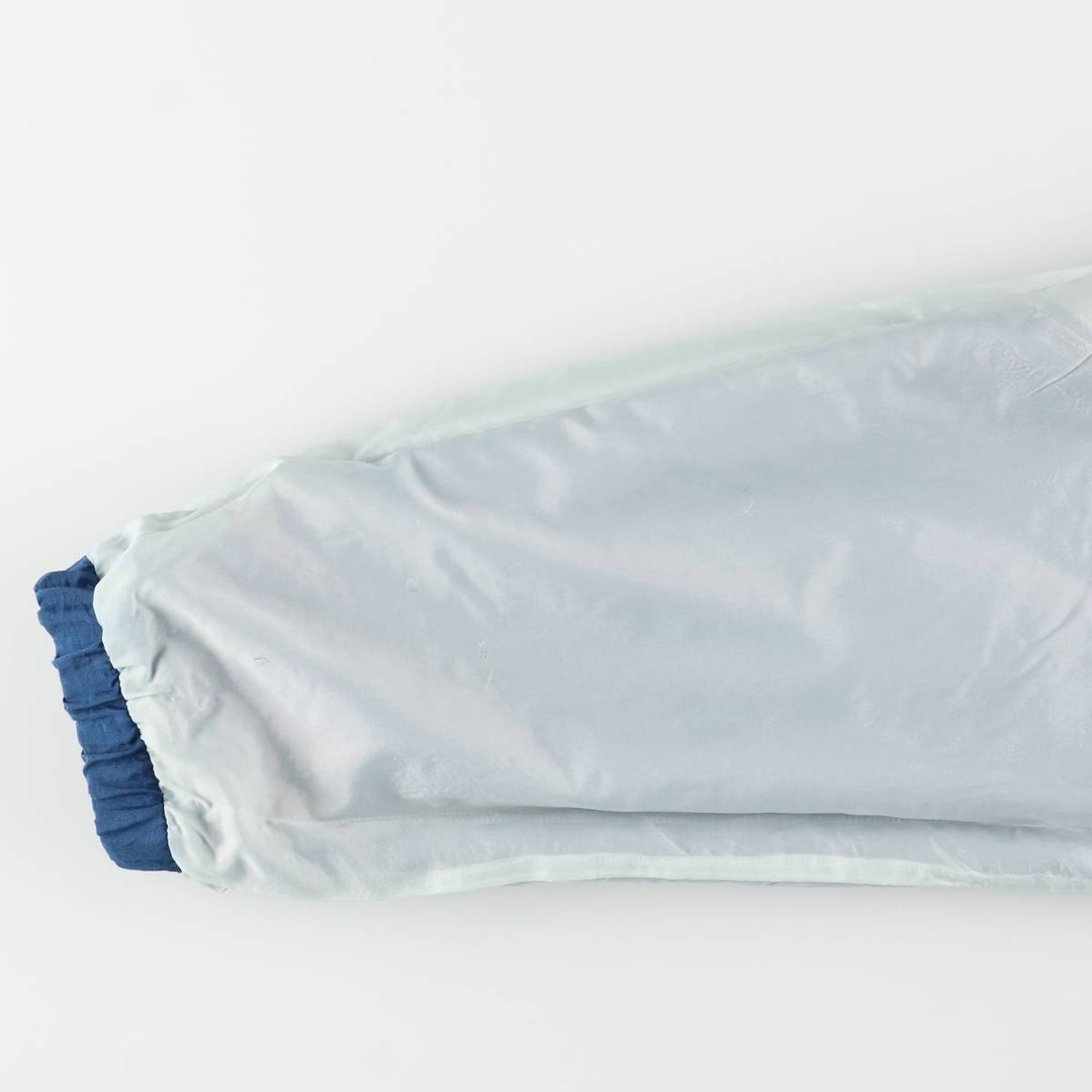 90'S Reebok NFL Dallas Cowboys back logo windbreaker, men's size XL unclear blue type Vintage Second Hand