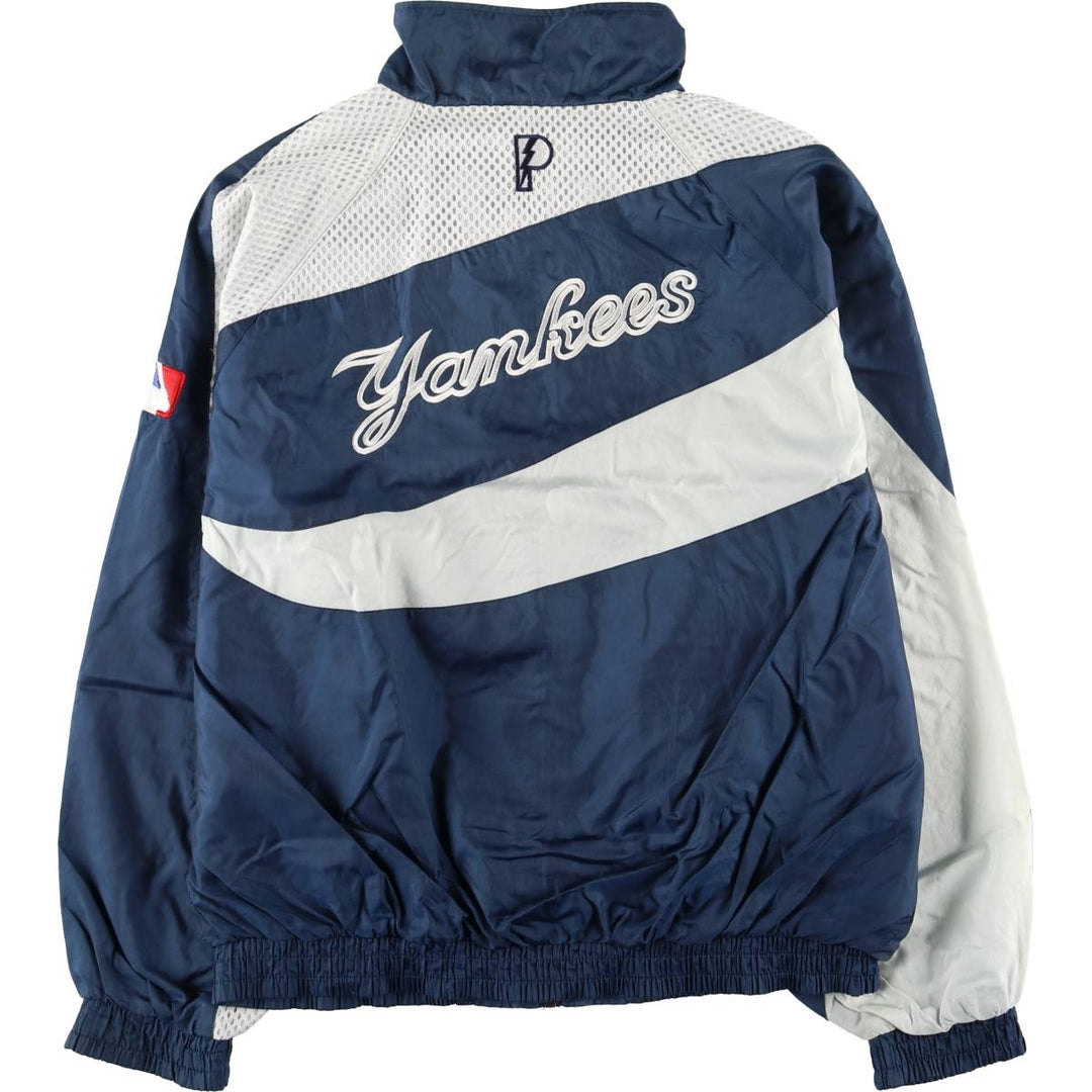 Vintage 1990'S Pro Player MLB New York Yankees Nylon Jacket, Men's Size Large Nylon navy blue type Vintage Second Hand