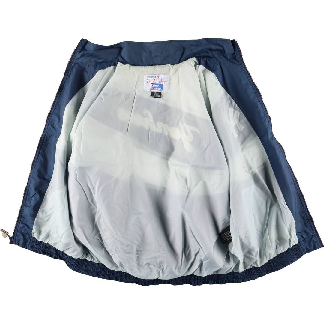 Vintage 1990'S Pro Player MLB New York Yankees Nylon Jacket, Men's Size Large Nylon navy blue type Vintage Second Hand