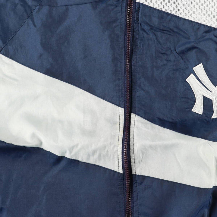 Vintage 1990'S Pro Player MLB New York Yankees Nylon Jacket, Men's Size Large Nylon navy blue type Vintage Second Hand