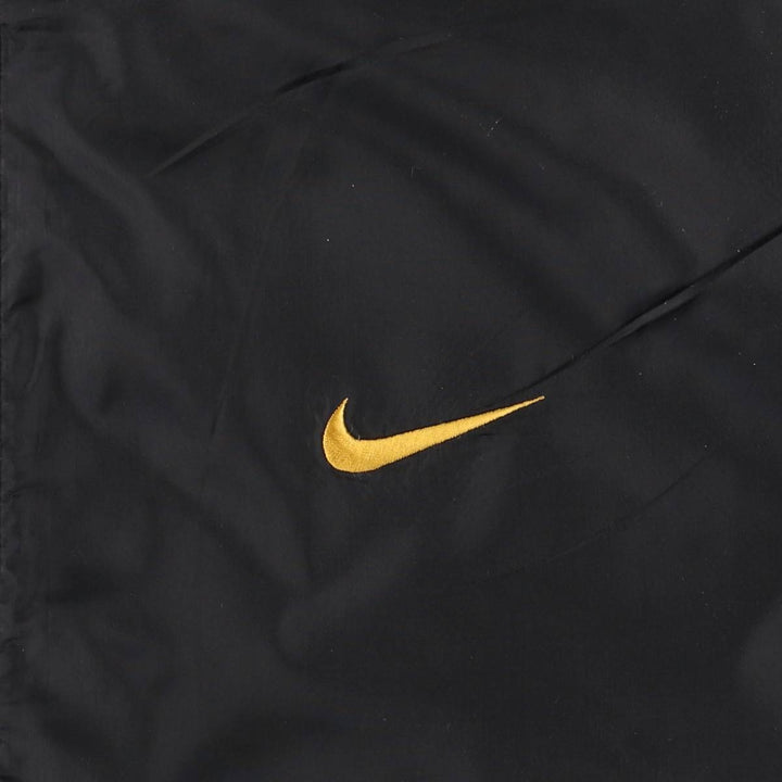 90'S Nike striped nylon jacket, men's size L, vintage Nylon black type Vintage Second Hand