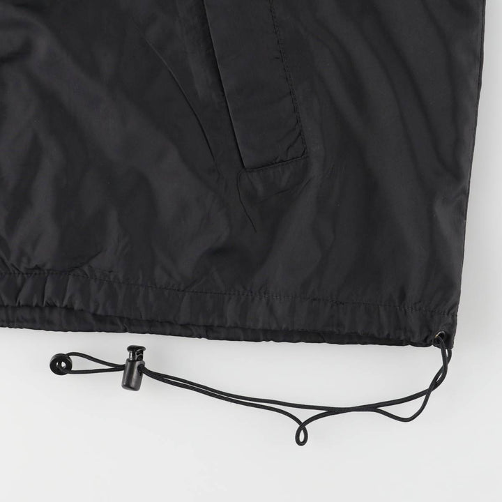 90'S Nike striped nylon jacket, men's size L, vintage Nylon black type Vintage Second Hand