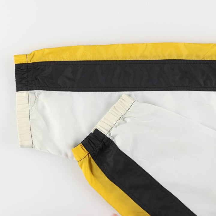 90'S Nike striped nylon jacket, men's size L, vintage Nylon black type Vintage Second Hand