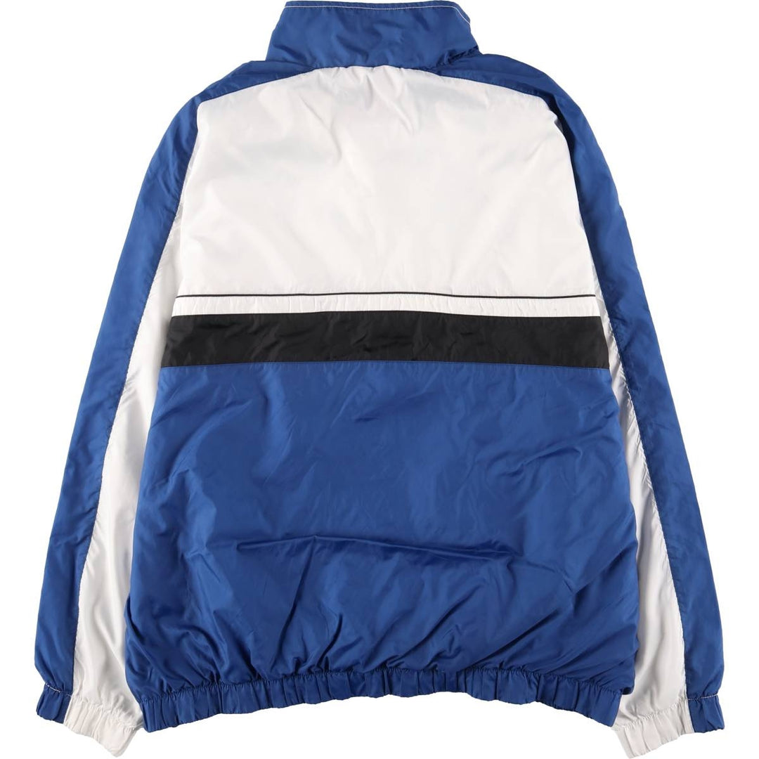 90'S Nike Half-Zip Nylon Pullover, Men's XL, Vintage Nylon blue type Vintage Second Hand