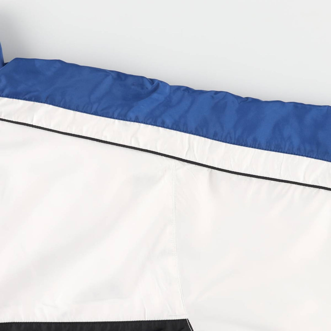 90'S Nike Half-Zip Nylon Pullover, Men's XL, Vintage Nylon blue type Vintage Second Hand